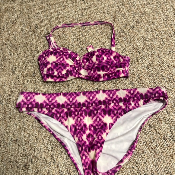 Victoria's Secret Other - Victoria’s Secret purple tie-dye bikini swimsuit
